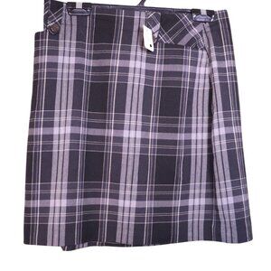 PLAID MIDI SKIRT WOMENS SIZE 10